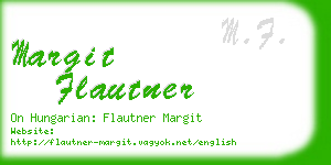 margit flautner business card